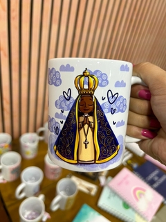 Caneca Nossa Senhora Aparecida - comprar online