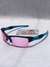 Flakjacket 1.0 preta/azul Lentes Prizmtrail