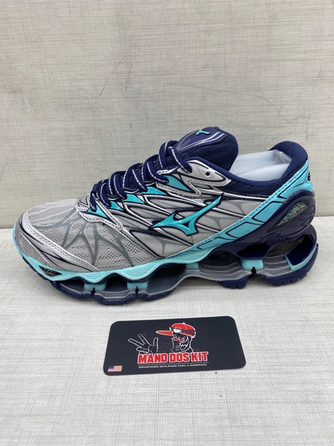 Mizuno Prophecy 7 cinza/ Azul bebê