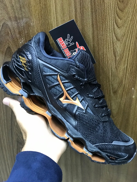 Mizuno Prophecy 9 Preto/ Laranja