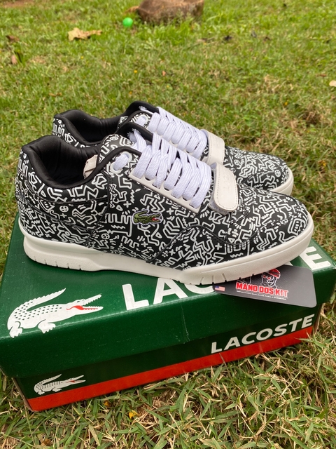 Tênis Lacoste Keith Haring Preto