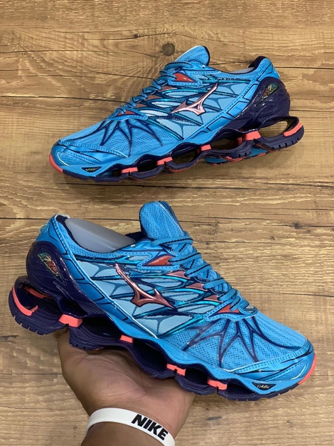 Mizuno Prophecy 9 Azul bebê/Laranja