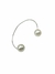 Bracelete duas pérolas - comprar online