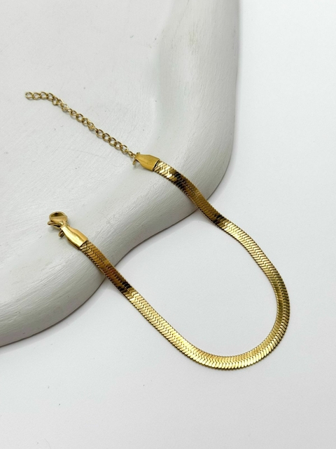 Pulseira laminada fita