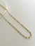 Corrente comprida elos cartier