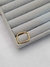 Anel quadrado com microzirconia - comprar online