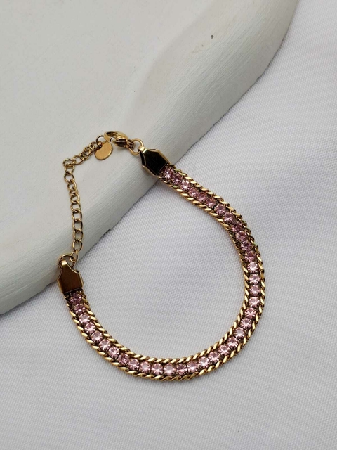 Pulseira riviera trabalhada - comprar online