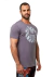Camiseta Masculina KVRA Octagon Chumbo - comprar online