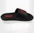 Sandalia Slide Classic Preto e Vermelho na internet