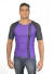 Rashguard Road Manga Curta Roxo Keiko