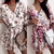Vestido feminino verão boêmio floral solto moda império vestido casual longo elegante babado cintura alta vestidos femininos estéticos - loja online