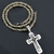 Corrente de pescoço Hip Hop Rock Masculino Cruz Redonda Conta Corrente Colar de Aço Inoxidável Senhoras Jesus Pingente Estilo Punk Jóias Atacado na internet