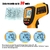 Imagem do Termômetro infravermelho a laser DZYTEK com armazenamento de dados Medidor de temperatura de alarme de alta temperatura baixa -58°F-1742°F Termômetro digital pistola