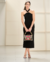 Vestido Frente Única , fenda lateral em malha crepe strech. - comprar online