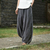 Tight Waist Plus Size Loose Trousers Women Casual Pants - infor.produtos