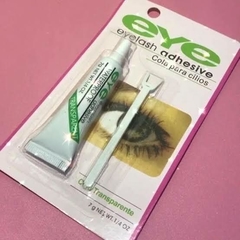 Cola de cílios postiços Eye transparente