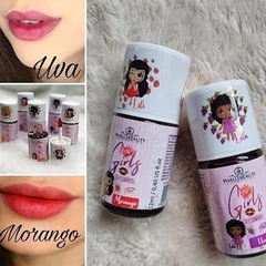 Lip Tint Girls Uva Colecionáveis Batom Líquido Phallebeauty - comprar online