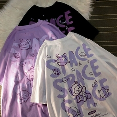 T-shirt oversized space