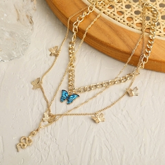 Necklace Atmosphere Blue - Loja de Streetwear | Shein | Baddie Closet