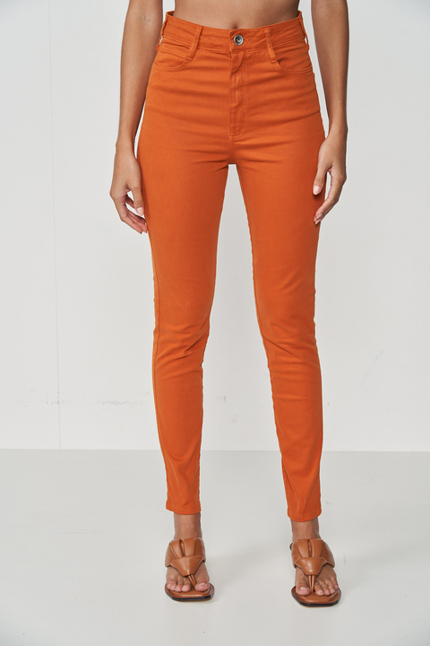 Calça Sarja Bruna