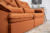 Sofá Retrátil Reclinável Suíça 2.50m Veludo Telha 5008 - D33 e Molas Ensacadas - comprar online
