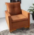 Poltrona Paris Veludo Terracota