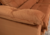 Sofá Retrátil Reclinável 3.20m Veludo Terracota 24 - D28 Soft - Duarte Móveisbr