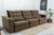 Sofá Retrátil Reclinável 3.20m Veludo Terracota 24 - D28 Soft (cópia) - loja online