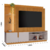 Imagem do Home Ripado C/LED Larg. 1.82m Cinamomo/Off JCM