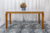 Mesa de Jantar Alegra Tampo Vidro Off 160×80 6 Cadeiras Diamante Linho Capuccino 29033 JCM Madeira Maciça