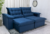 Sofá Retrátil Reclinável 2.30m Azul - comprar online