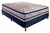 Colchão Casal de Molas Pocket Blue c/ Pillow Top D33 + Box Paropas