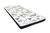 Colchão Solteiro Tulipa Strech D20 Preto 88x188x10