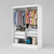 Guarda-Roupa 2 Portas Dubai/Santiago Plus Branco – - comprar online