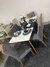 Mesa Maya 160 Mel com 6 Cadeiras Jasmim