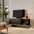 Rack Star Preto/Cedro - TV até 60″