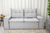 Sofá 3 e 2 lugares Veludo Cinza 562 – D28 Soft - Duarte Móveisbr