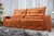 Sofá Retrátil Reclinável 2.30m Veludo Terracota - comprar online