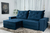 Sofá Retrátil Reclinável 2.90m Azul 800 – D33 e Molas Ensacadas - comprar online