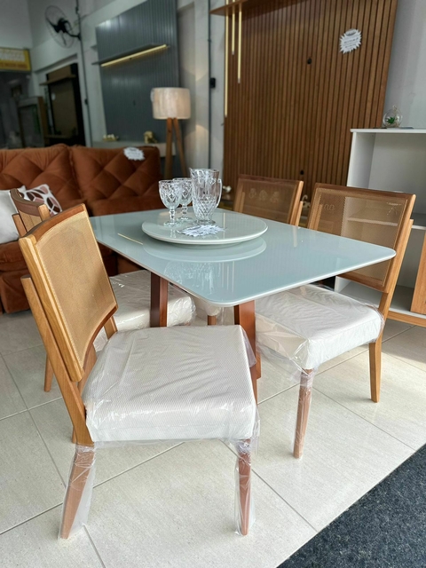 Mesa Pedro 120 Mel/Off White – ART ASSENTOS