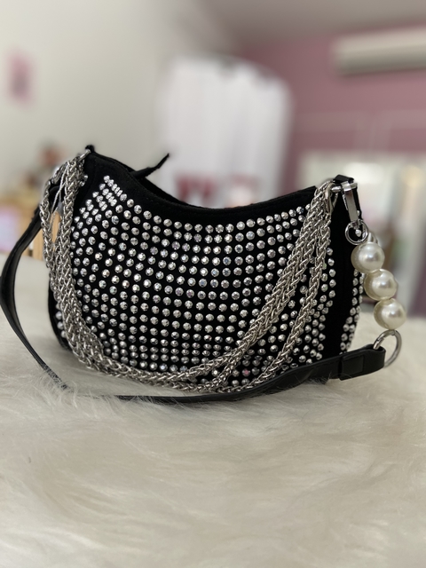 Bolsa Strass Luxo