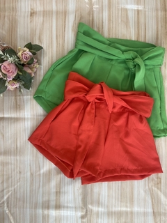 Short alfaiataria Laço