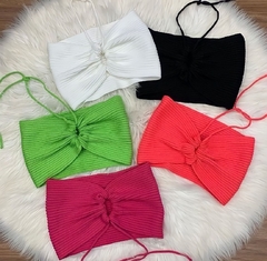 Cropped Tricô modal