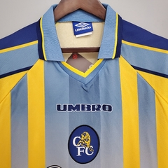 Camisa Away do Chelsea 1995/97 - Retrô - LOJA DA TORCIDA | Camisas de times personalizadas.