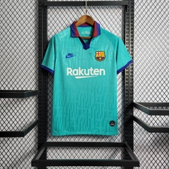Camisa III Azul do Barcelona 2019/20 - Retrô