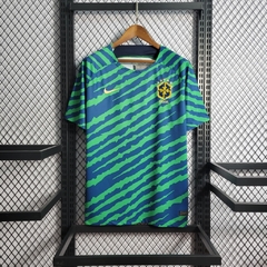 Camisa da Seleção Brasileira Edição Especial Verde e Azul 2022/23