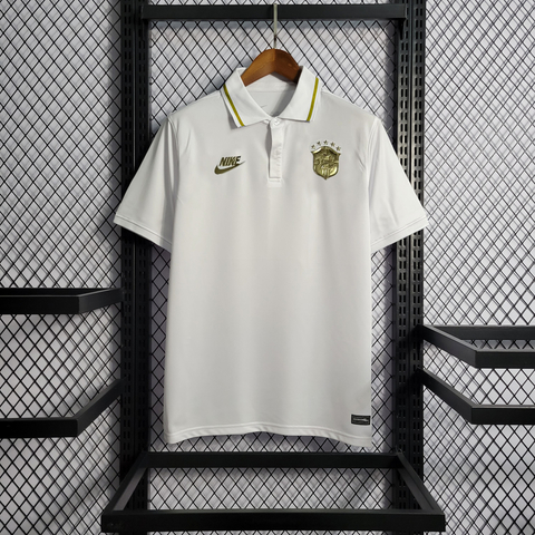 Camisa da Seleção Brasileira Polo Gold 2022/23