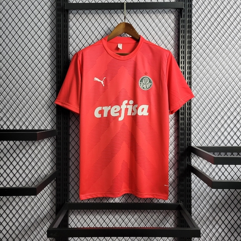 Camisa do Palmeiras Vermelha 2022/23 - Treino
