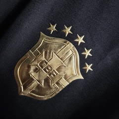 Camisa da Seleção Brasileira Preto e Dourado 2022/23 - Polo - LOJA DA TORCIDA | Camisas de times personalizadas.