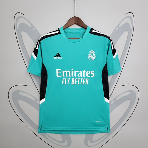 Camisa Azul do Real Madrid 2021/22 - Treino